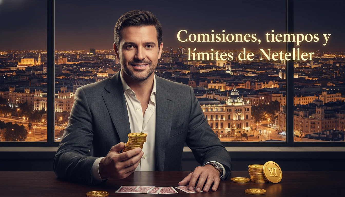 Comisiones, tiempos y límites de Neteller