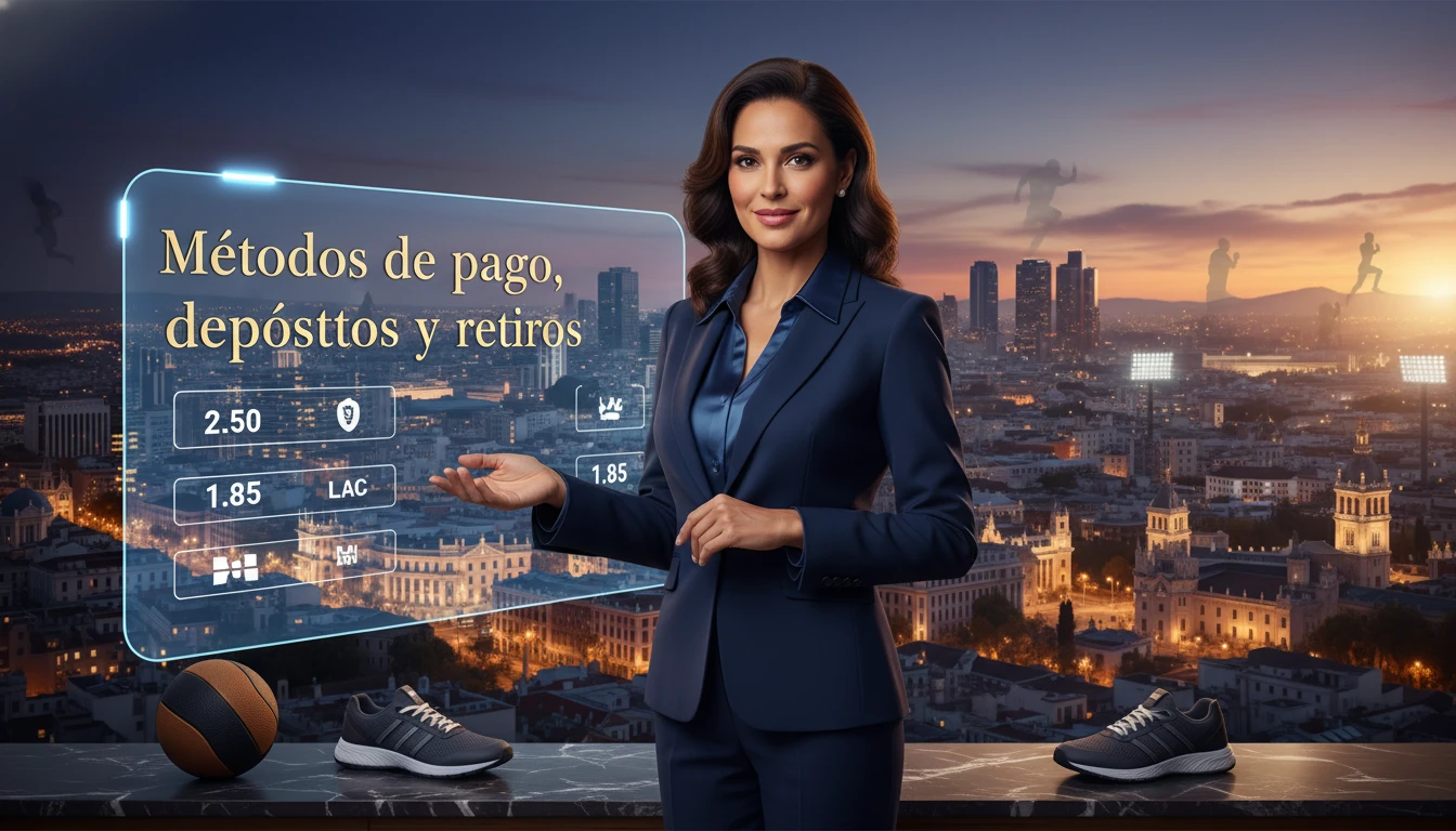 Métodos de pago, depósitos y retiros