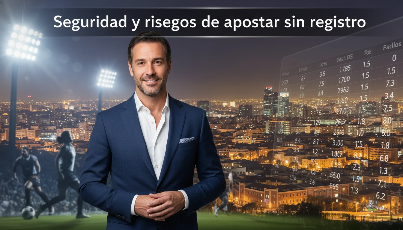 Seguridad y riesgos de apostar sin registro