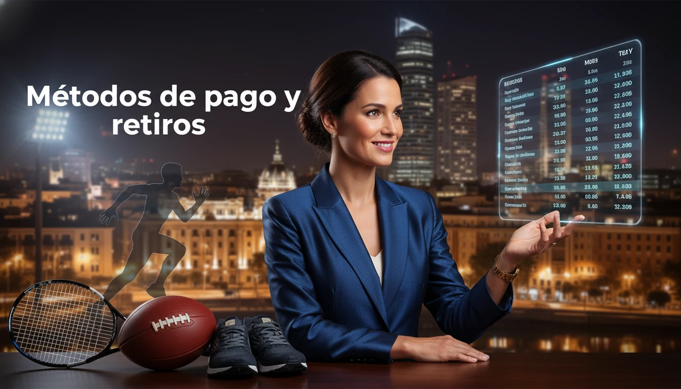 Métodos de pago y retiros