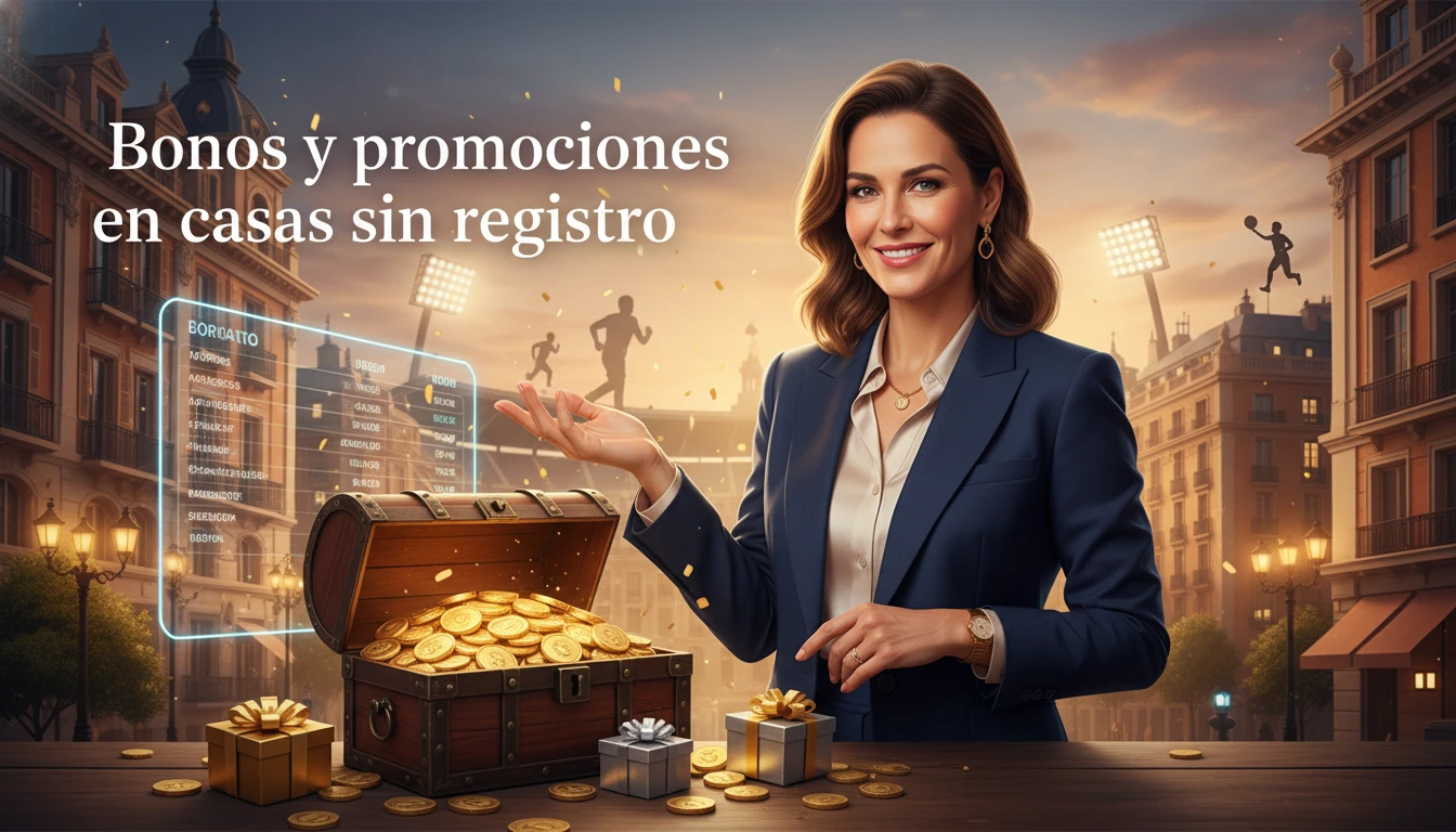 Bonos y promociones en casas sin registro