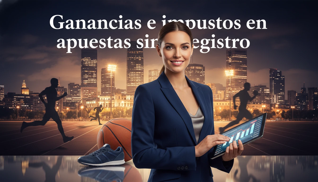 Ganancias e impuestos en apuestas sin registro