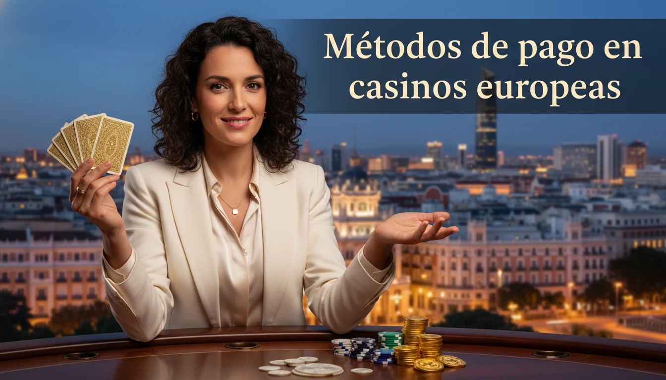 Métodos de pago en casinos europeos
