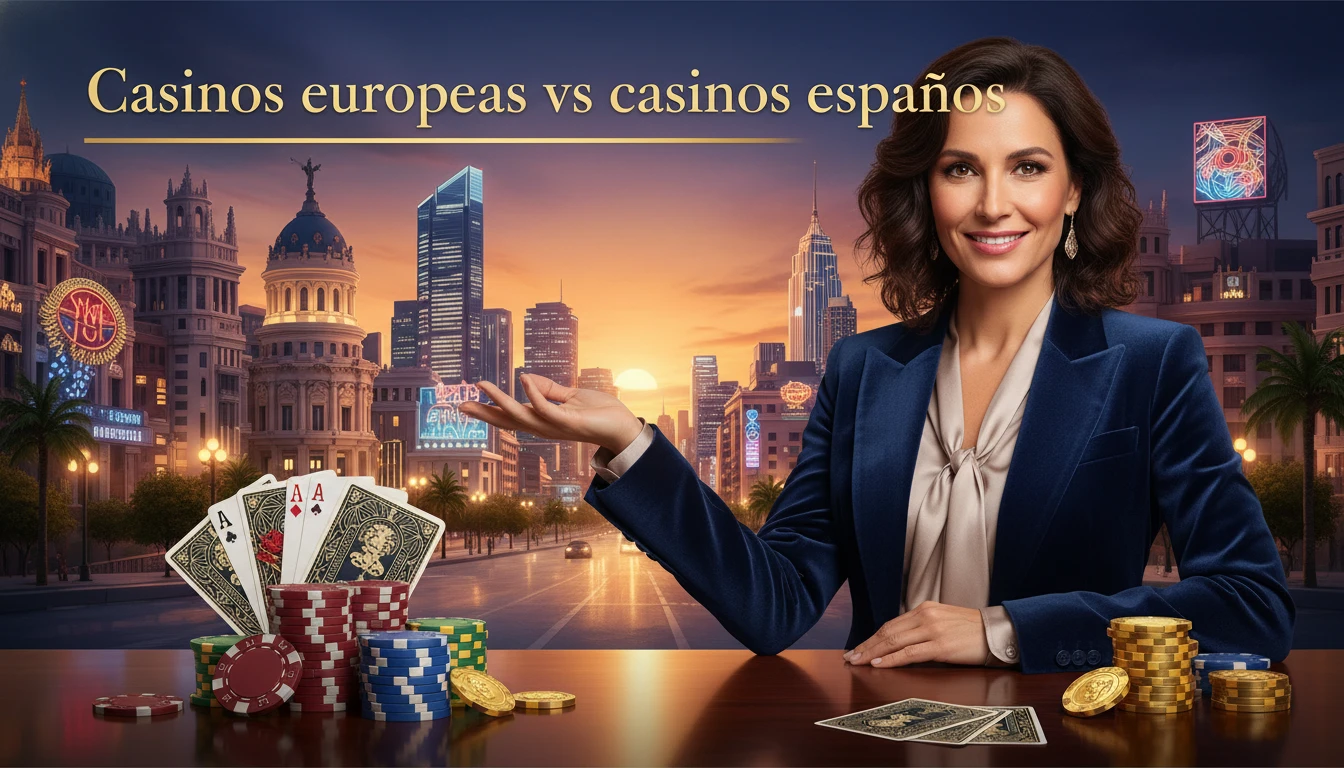 Casinos europeos vs casinos españoles