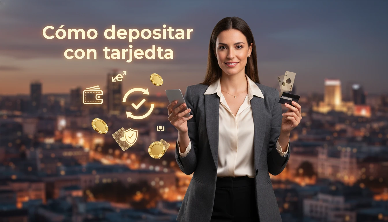 Cómo depositar con tarjeta
