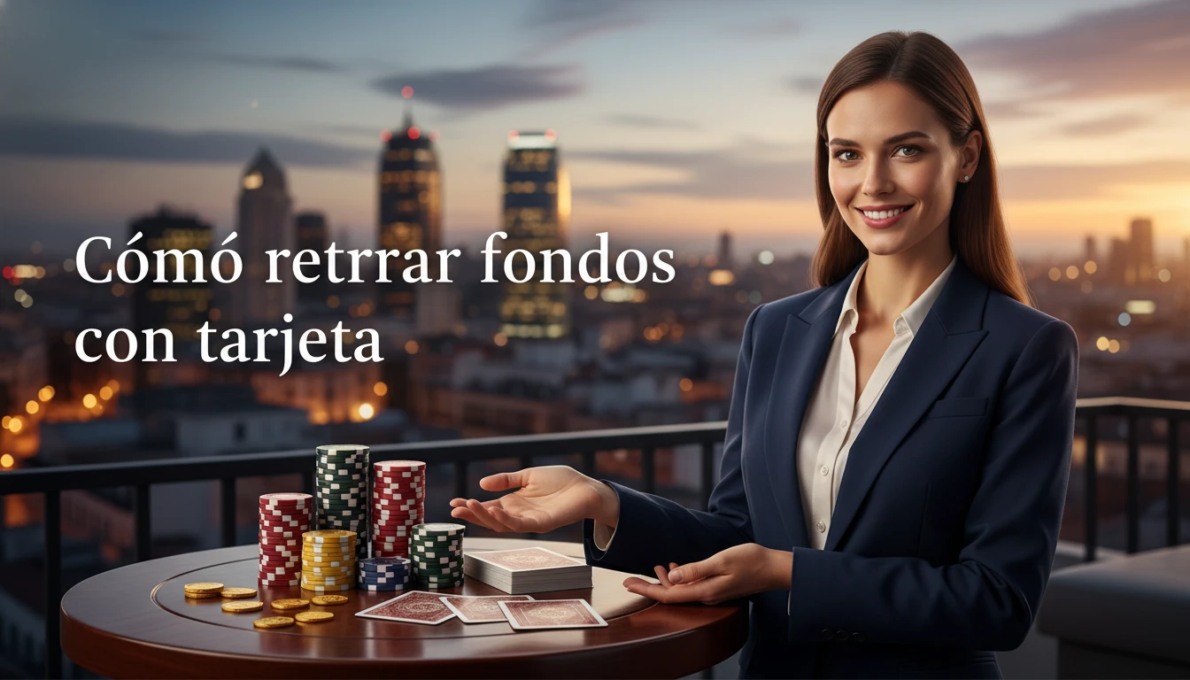 Cómo retirar fondos con tarjeta
